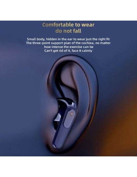 Auricolari Bluetooth PRO60 Cuffie Wireless 5.1 LED Ricaricabili Senza Fili Phone