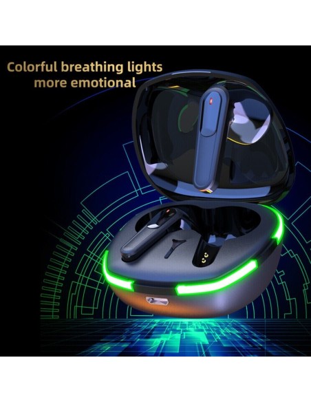 Auricolari Bluetooth PRO60 Cuffie Wireless 5.1 LED Ricaricabili Senza Fili Phone