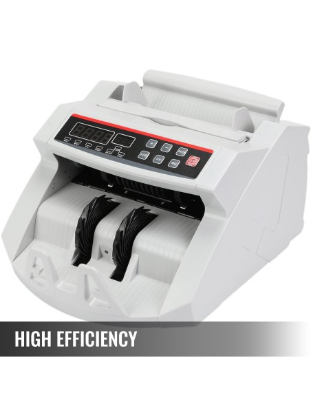 Conta Banconote Contatore con LED Contabanconote Rivelatore Contasoldi UV/MG