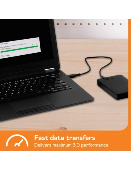 Western Digital HDD esterno 2TB WDBU6Y0020BBK  elements 2.5" USB 3.0