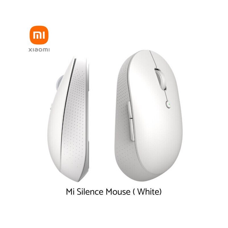 XIAOMI MI dual wireless mouse silent edition white