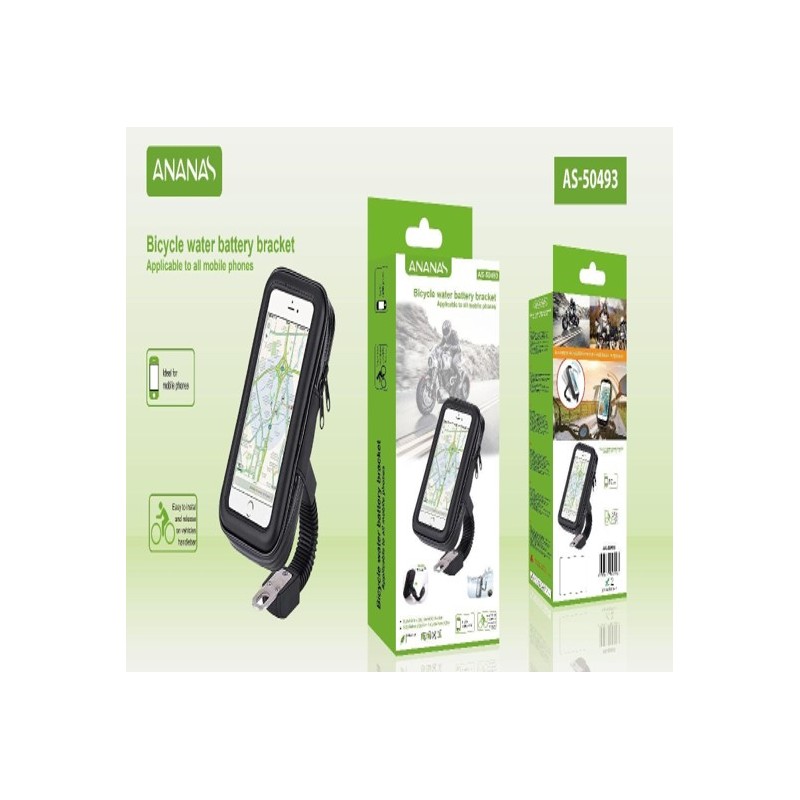 Supporto per telefono impermeabile per moto 6.3 "