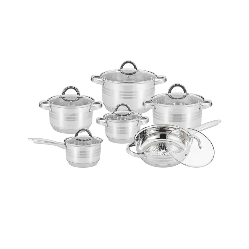 Set 12 pezzi Batteria pentole Cheffinger...