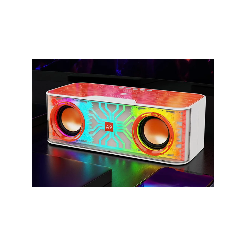 Cassa Caricabatterie Cellulare Wireless LED A9 Pro