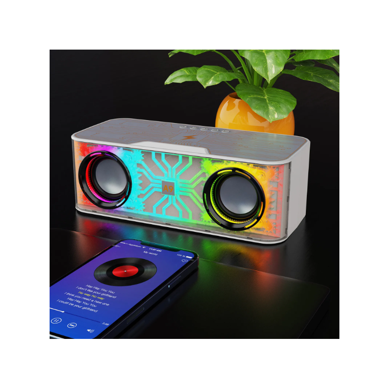 Cassa Caricabatterie Cellulare Wireless LED A9 Pro