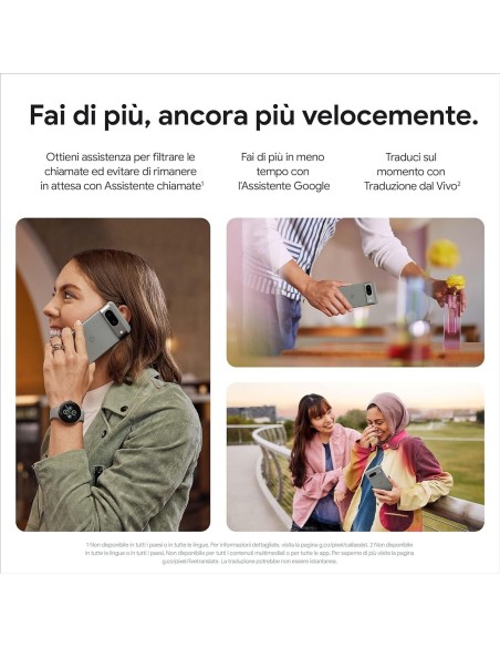 GOOGLE Pixel 8 5G 8+128GB 6,2" HAZEL