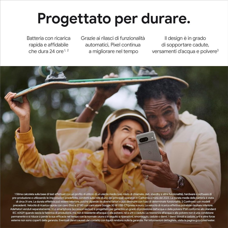 GOOGLE Pixel 8 5G 8+256GB 6,2" HAZEL