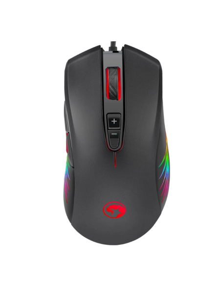 Mouse Marvo M519 RGB 12000 DPI 8 pulsanti 1000 Hz Nero