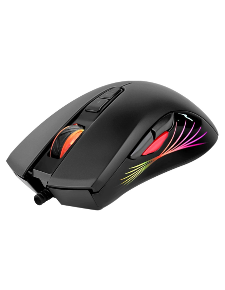 Mouse Marvo M519 RGB 12000 DPI 8 pulsanti 1000 Hz Nero