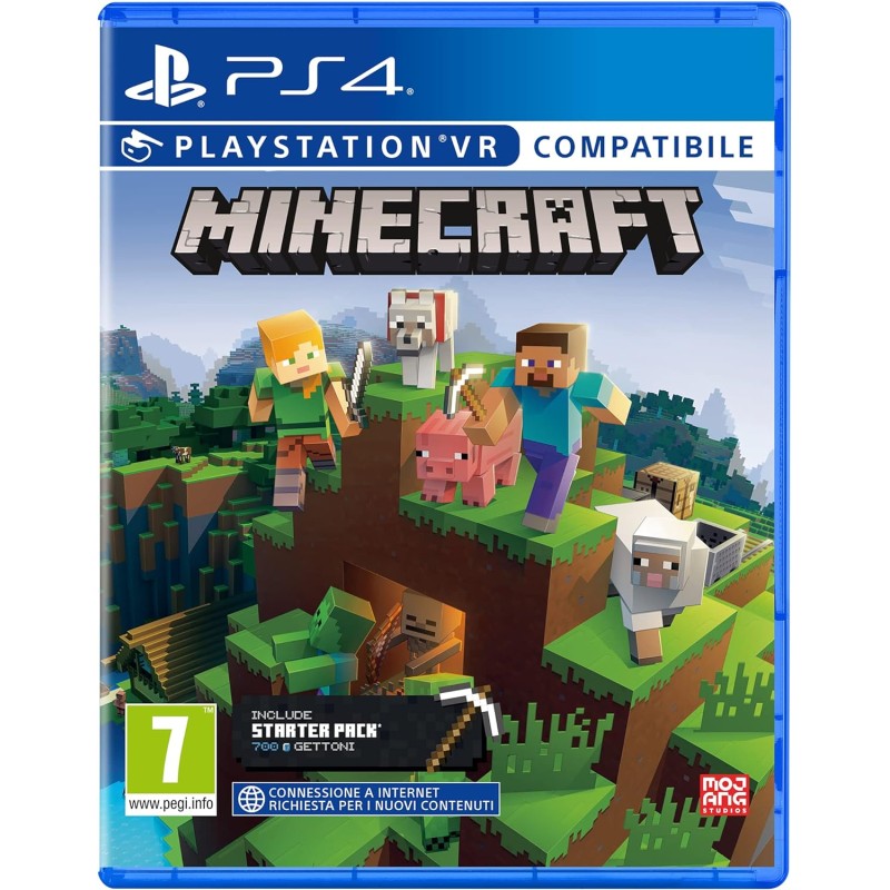Gioco - PS4 MINECRAFT STARTER COLLECTION