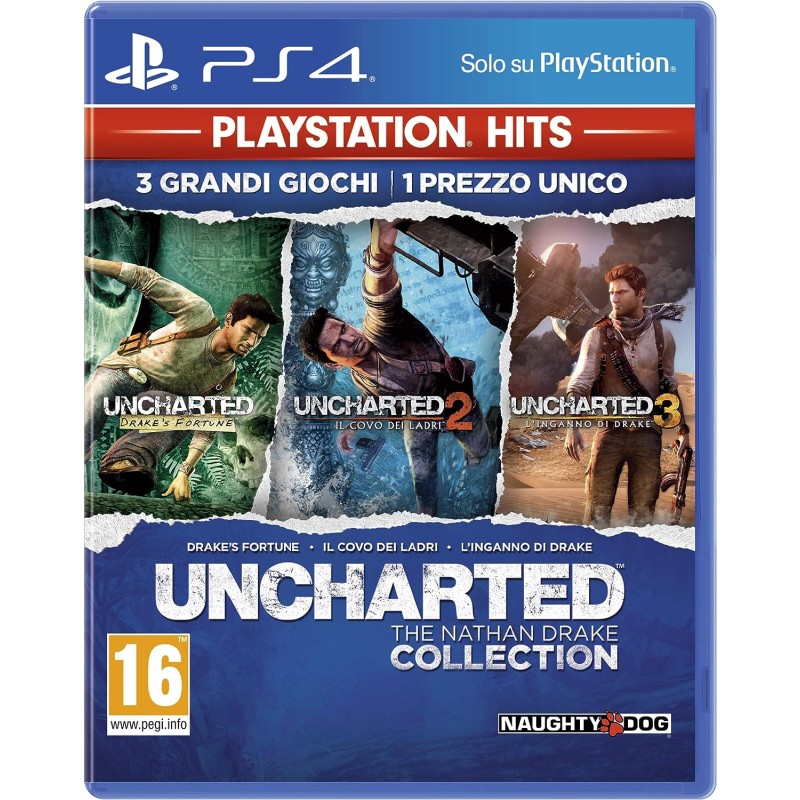 Gioco - PS4 UNCHARTED: THE NATHAN DRAKE COLLECTION - PS HITS