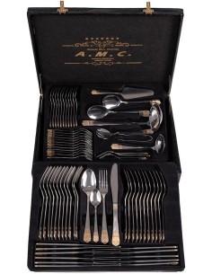 A.M.C Set di posate ed accessori per 12 persone... 2