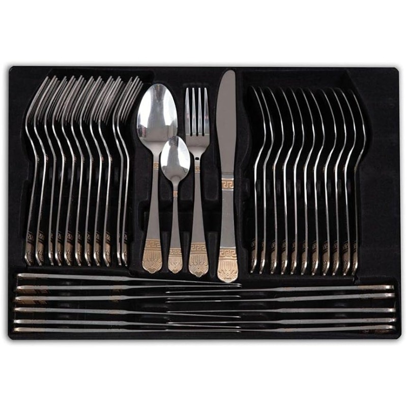 A.M.C Set di posate ed accessori per 12 persone...