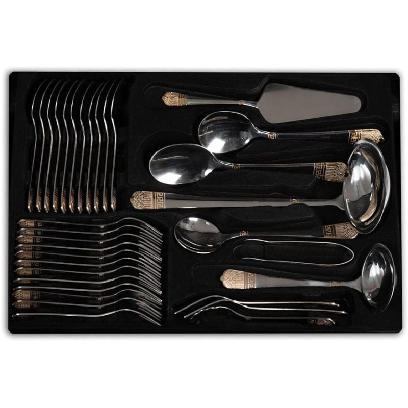 A.M.C Set di posate ed accessori per 12 persone...