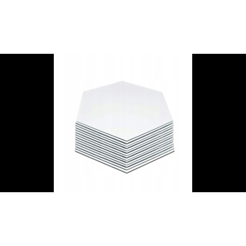 Specchio decorativo esagono 8pz