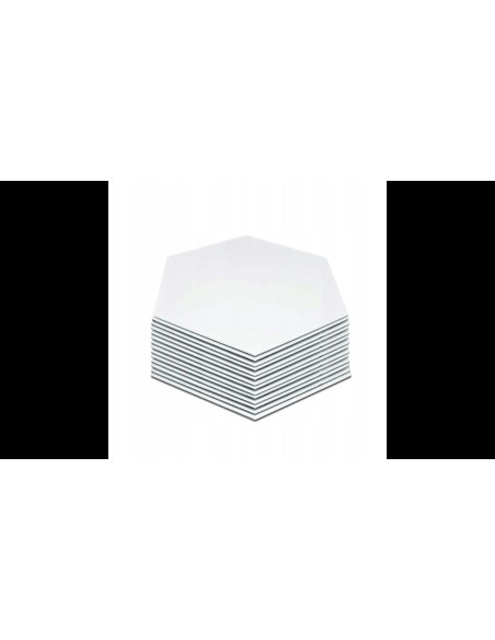 Specchio decorativo esagono 8pz