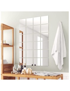 Specchio decorativo quadrati 8pz 2