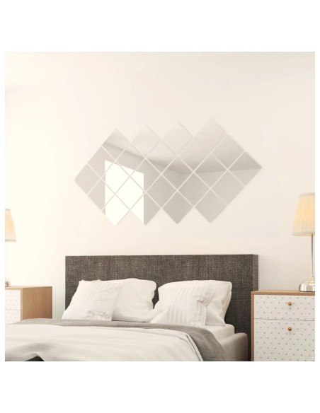 Specchio decorativo quadrati 8pz