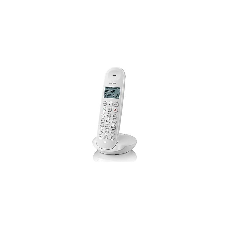 Brondi Cordless digital Bianco Lotus