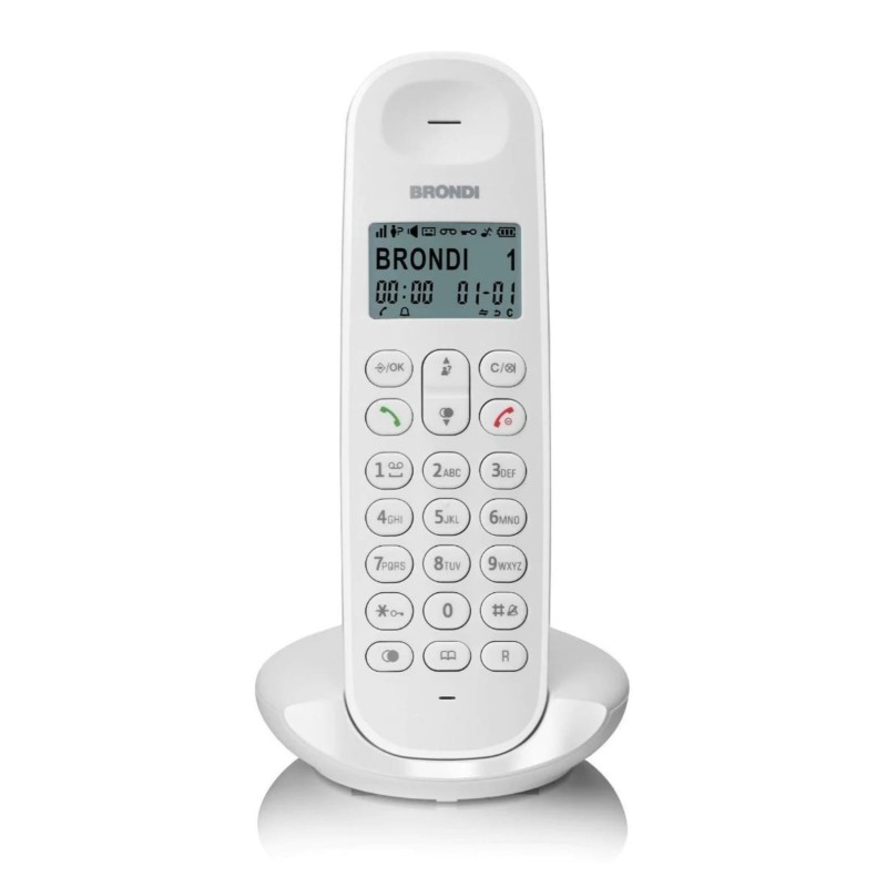 Brondi Cordless digital Bianco Lotus