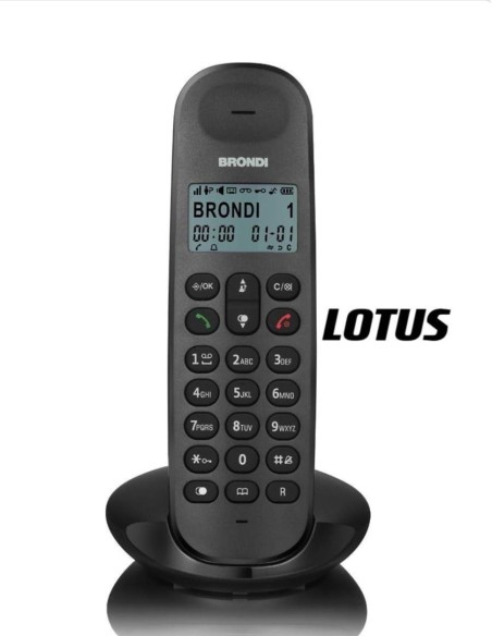 Brondi Cordless digital Nero Lotus
