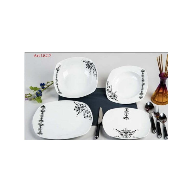 Set 19pz. Piatti Porcellana art.17 Bavaria