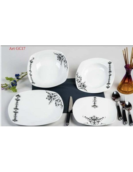 Set 19pz. Piatti Porcellana art.17 Bavaria