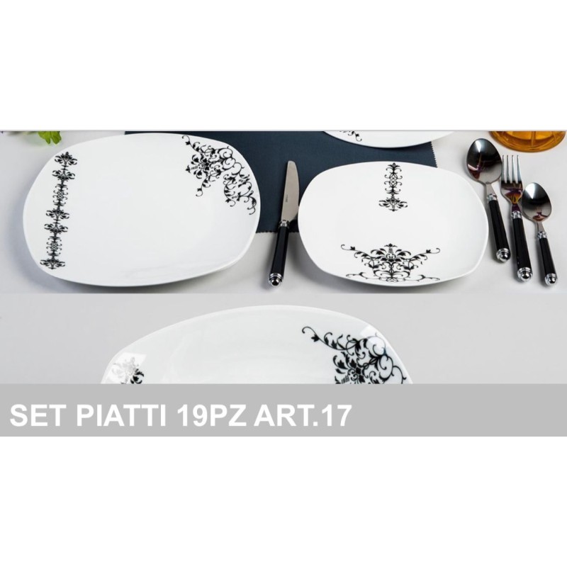 Set 19pz. Piatti Porcellana art.17 Bavaria
