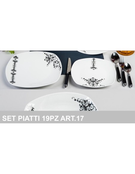 Set 19pz. Piatti Porcellana art.17 Bavaria