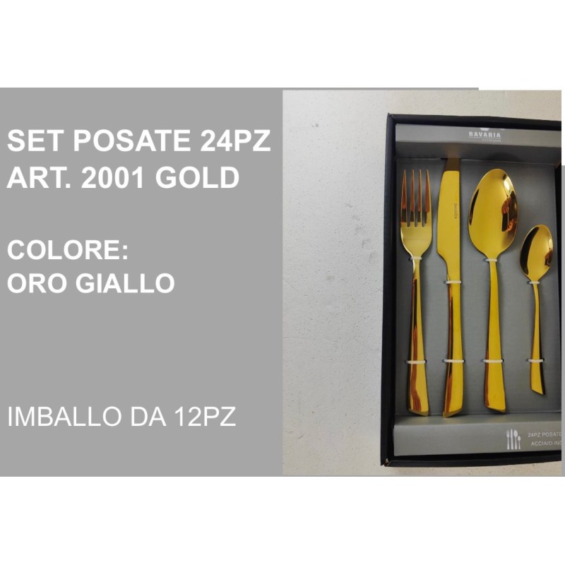 Set Posate 24pz. art.2001  Bavaria
