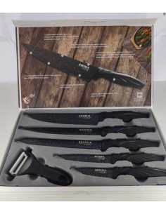 Set coltelli 6pz Nero Bavaria 2