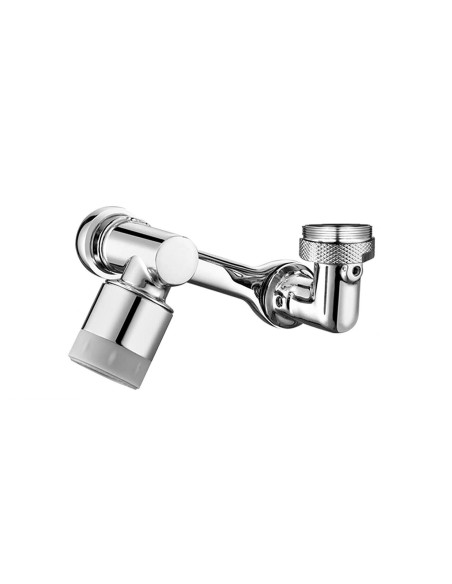 Rubinetto Universale Snodabile Con Filtro Rotante 1080 Gradi E Getto A Spruzzo