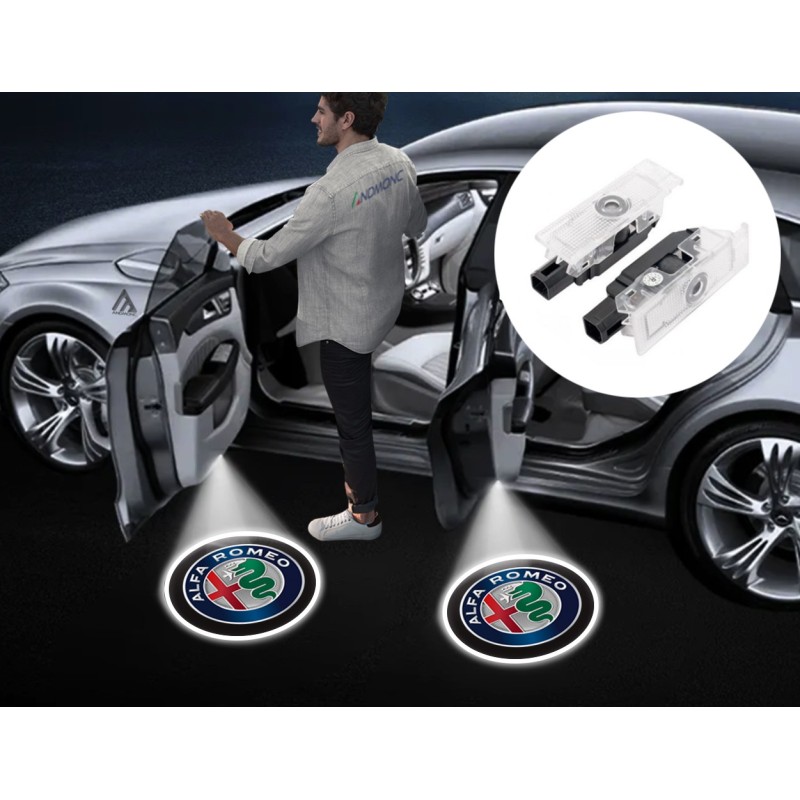 Luci sottoporta Alfa Romeo nuovo con filo