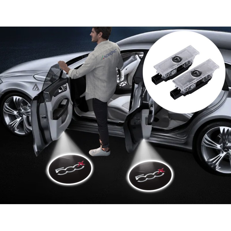 Luci sottoporta Fiat 500 X con filo