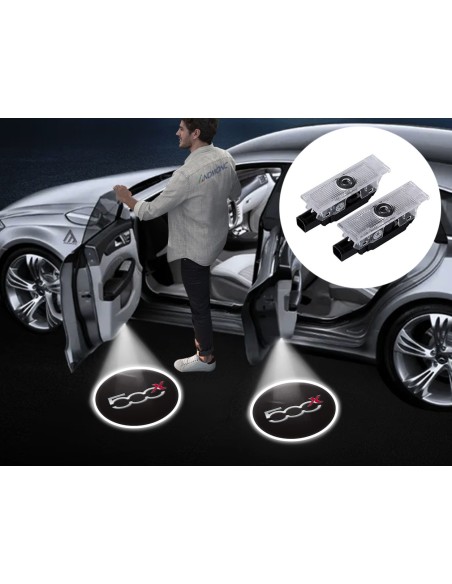 Luci sottoporta Fiat 500 X con filo