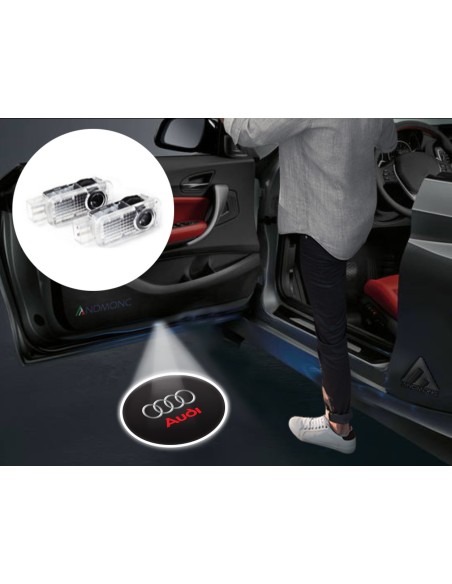 Luci sottoporta Audi con filo