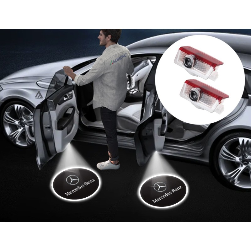 Luci sottoporta Mercedes-benz con filo