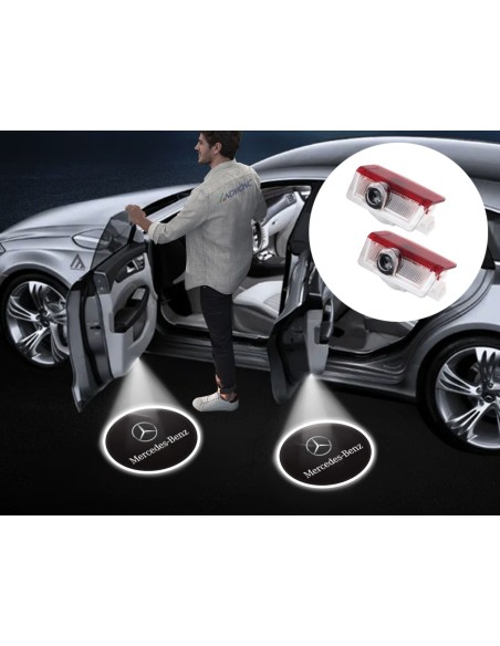 Luci sottoporta Mercedes-benz con filo