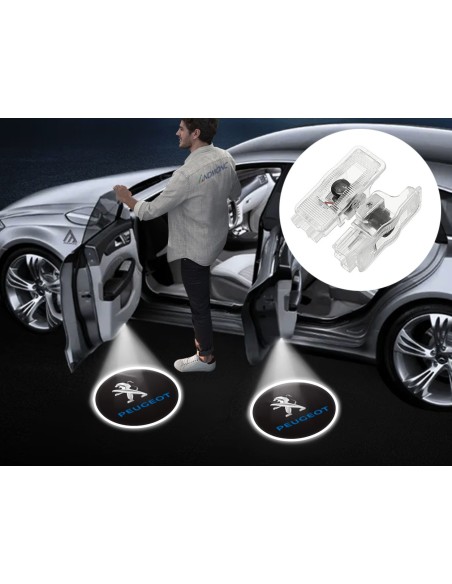 Luci sottoporta Peugeot con filo