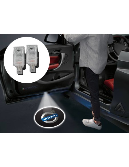 Luci sottoporta Volvo con filo