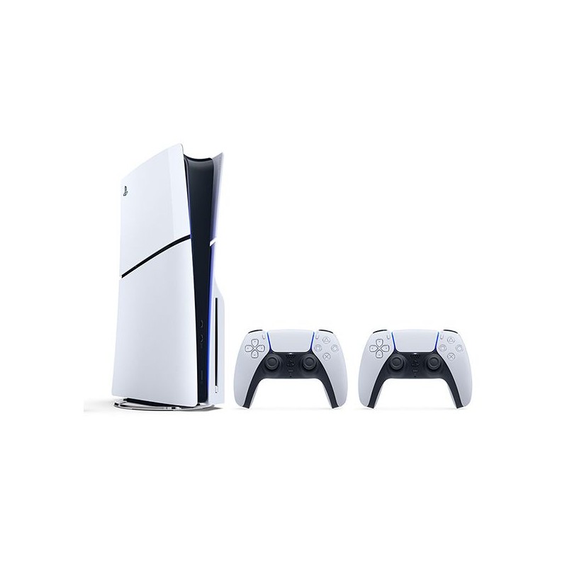 Console Sony PlayStation 5 Slim + 2 DualSense White