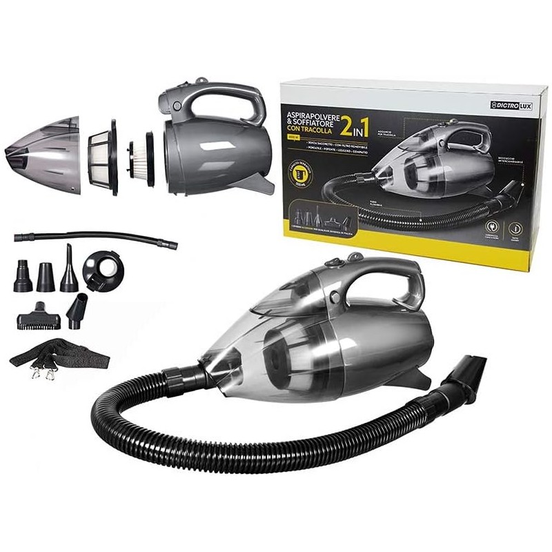 Aspirapolvere e Soffiatore Portatile 600W