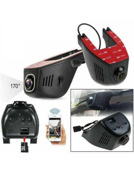 Telecamera Auto Full HD 1080P WiFi DVR Video Recorder Dash Cam