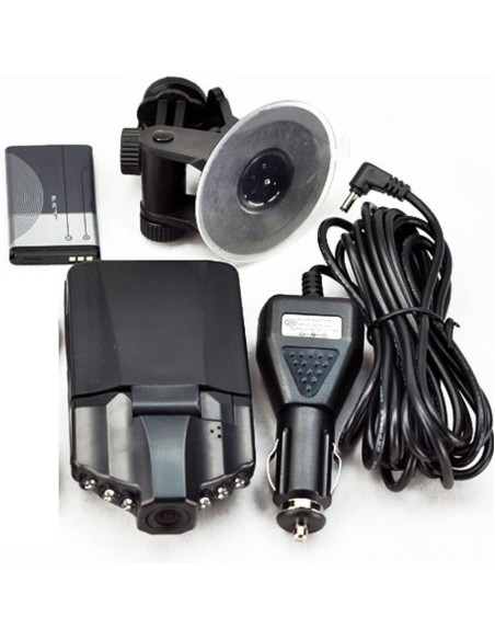 Telecamera Dvr Auto Hd 2.5" lcd Visione Notturna Cctv Registratore