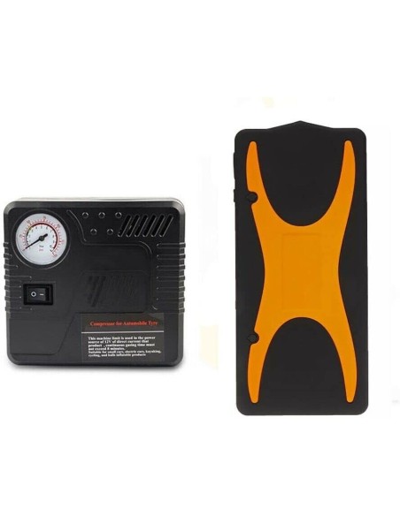 Caricabatteria per auto e kit di gonfiaggio pneumatici 30000mAh