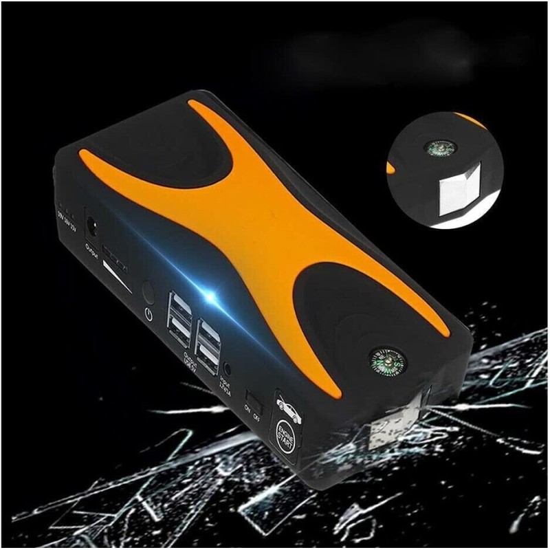 Caricabatteria per auto e kit di gonfiaggio...