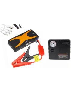 Caricabatteria per auto e kit di gonfiaggio pneumatici... 2