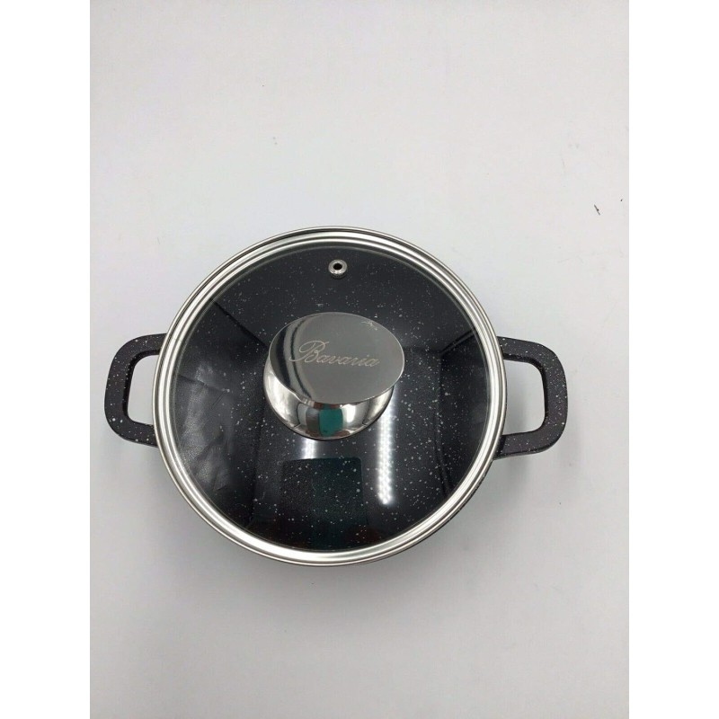 bavaria Set Batteria Padelle Pentole 20 Pezzi...