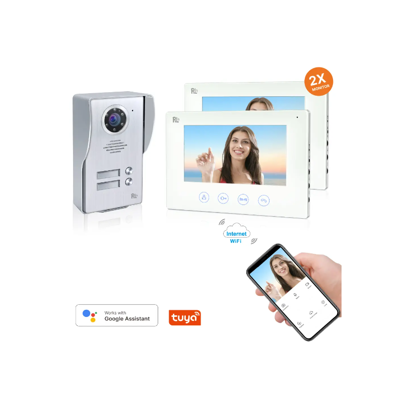 Videocitofono intelligente WIFI da 7"