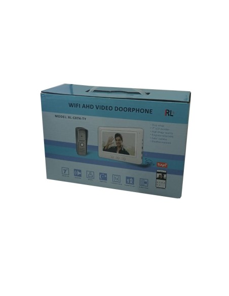 2MP 7 "160 Gradi Wifi AHD Videocitofono Per Casa Grandangolare Con Visione Notturna